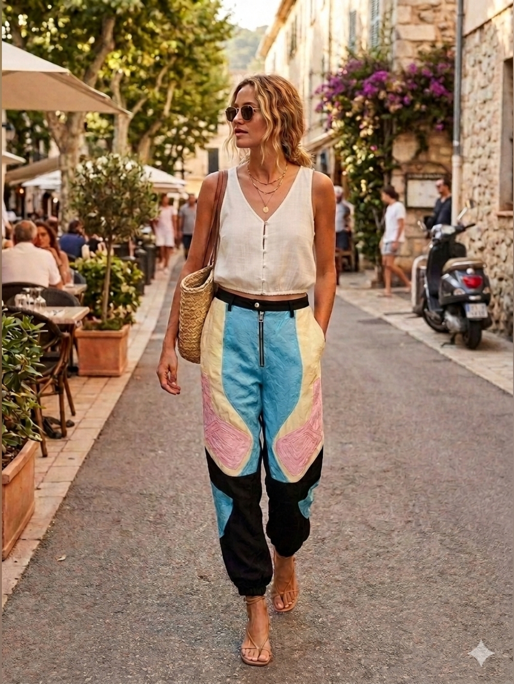 Zadig & Voltaire Silk Page Jac Leo Trousers Size 28 / EU 36 EXCELLENT